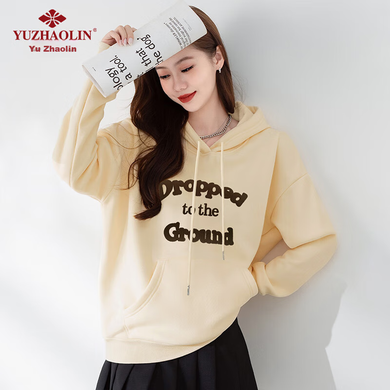 YUZHAOLIN Women's Round Neck Long Sleeve Sweatshirt