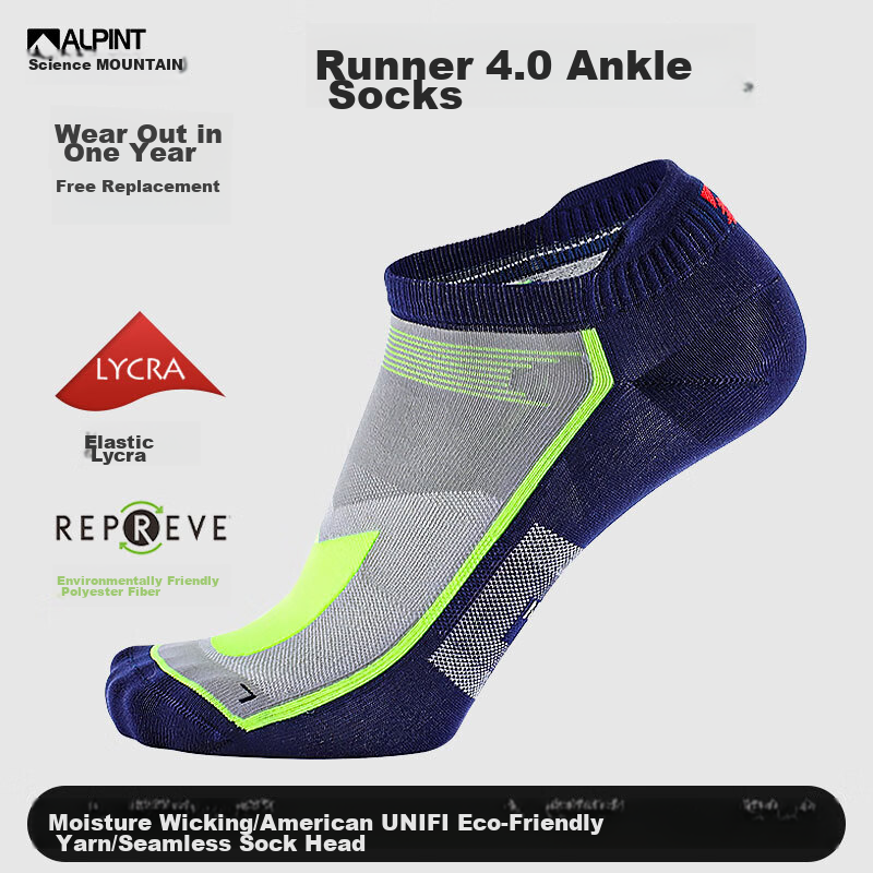 ALPINT MOUNTAIN Running Socks for Men