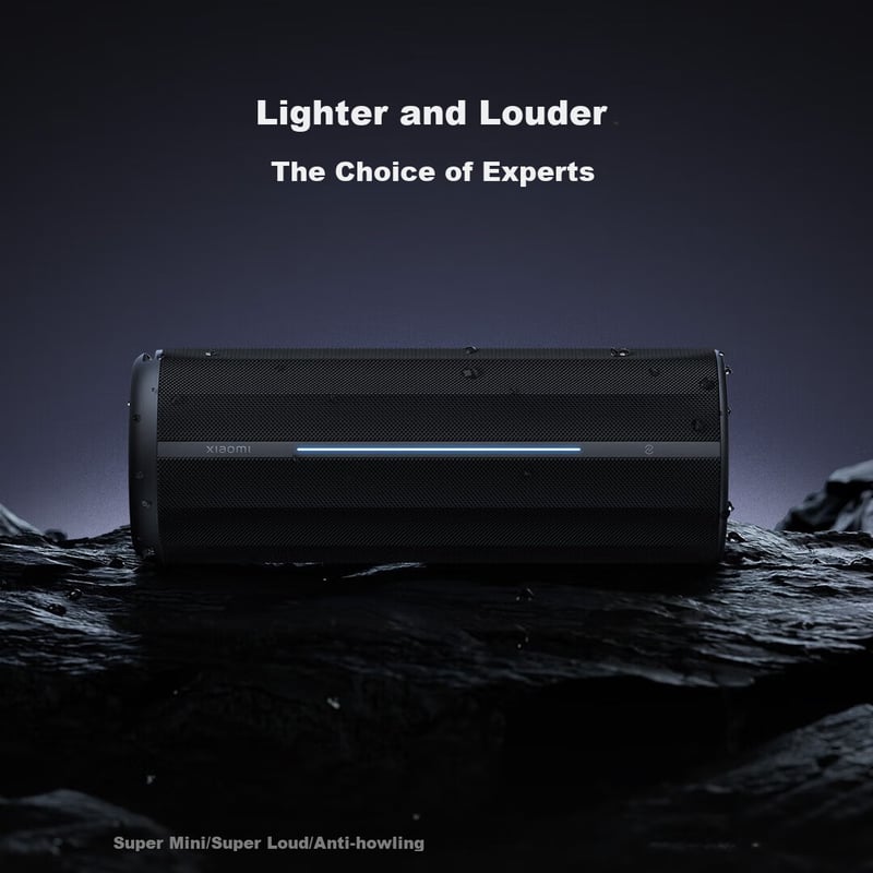MI Xiaomi Bluetooth Speaker Black Portable Outdoor