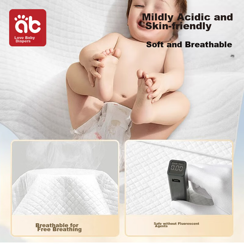 AIBEDILA Disposable Baby Changing Pad, 33*45cm, 20 Pieces