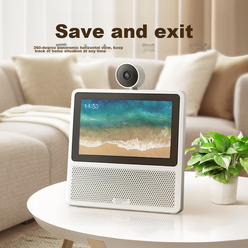 xiaodu t10 smart screen, 10 inch hd display, dual mic, karaoke speaker