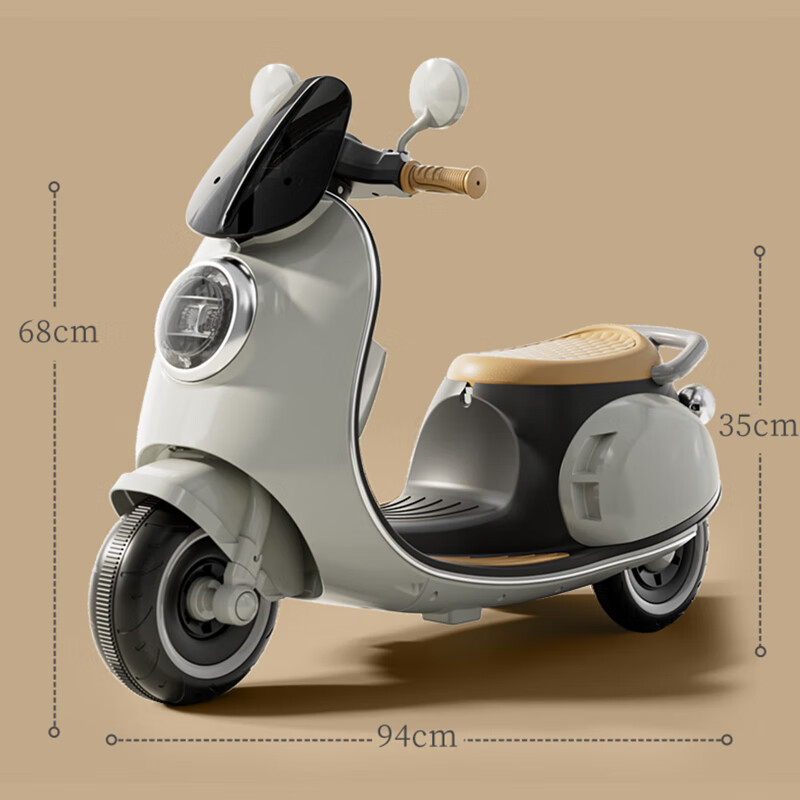 ANGI BABY Kids Electric Motorcycle for Ages 1-3