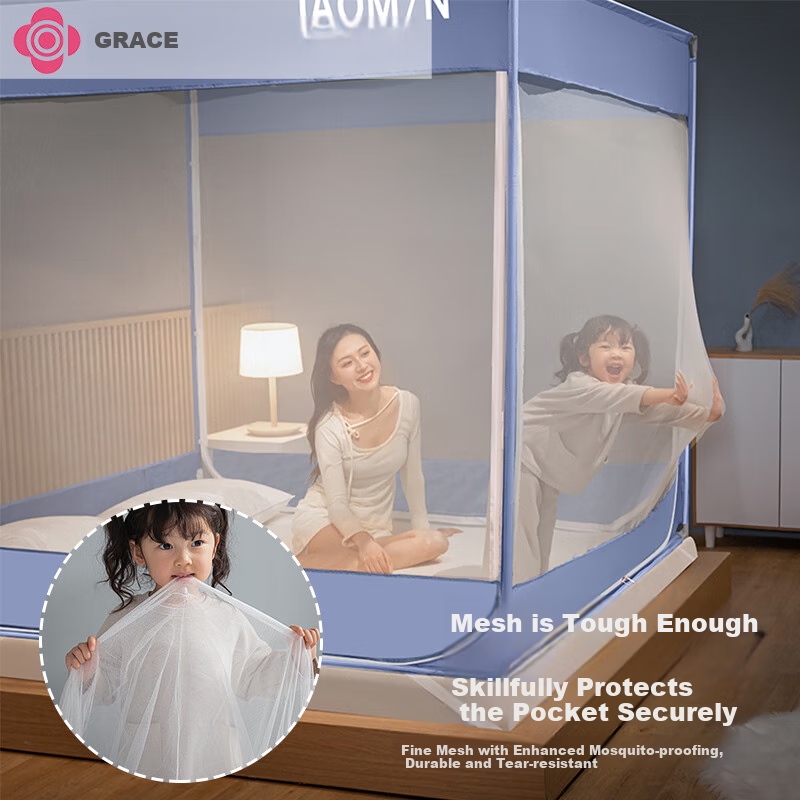 Grace Class A 2x2.2m Mosquito Net with 3 Doors