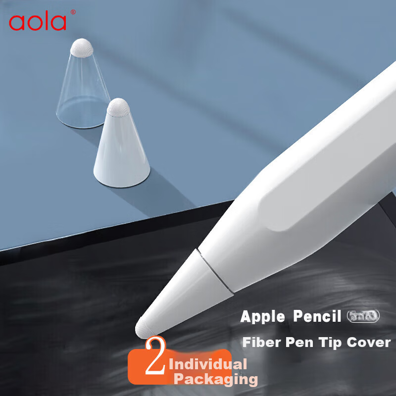 Aolang 2-Pack Apple Pencil Pro Tip Protectors