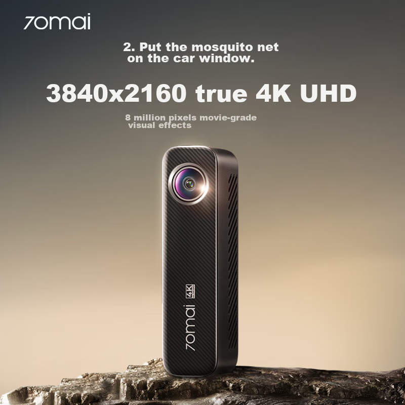 70Mai M800 4K Dash Cam with Dual Recording and 4G Connectivity