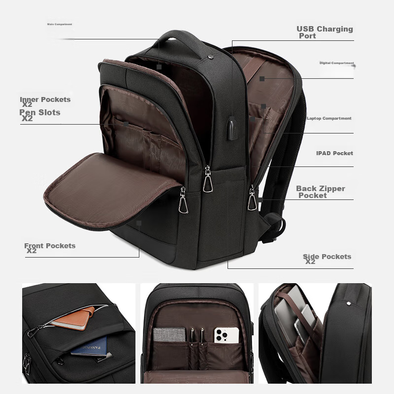 Edison Men's Business Backpack E02-1