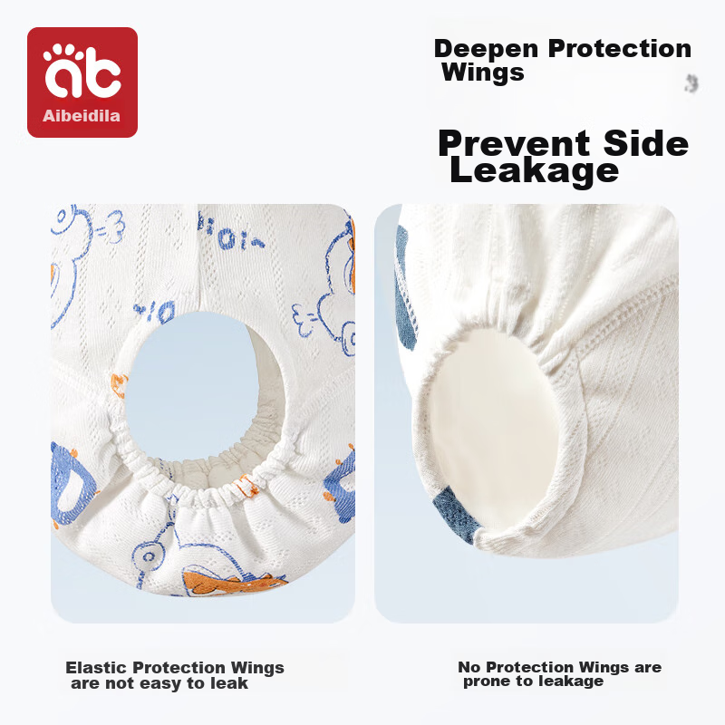 AIBEDILA Baby Diaper Pants Dinosaur Design