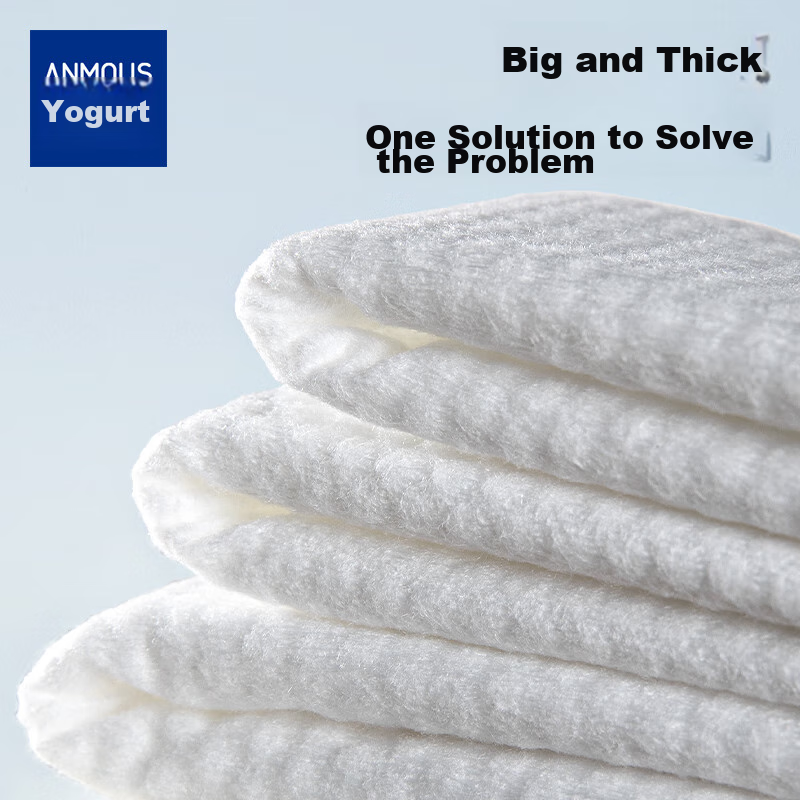 Anmous Thickened Cotton Baby Wipes 80x6 Pack