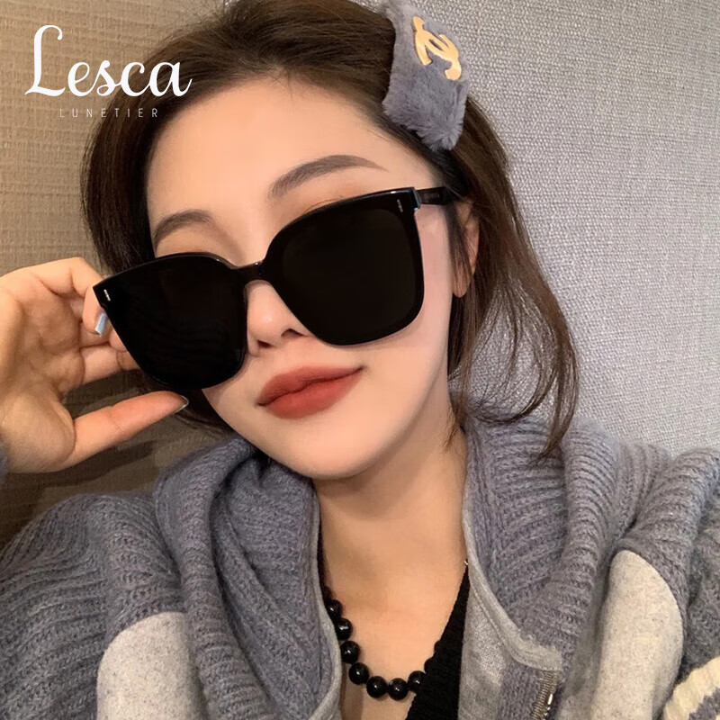 LESCA LUNETIER GM Trendy Internet Celebrity Sunglasses