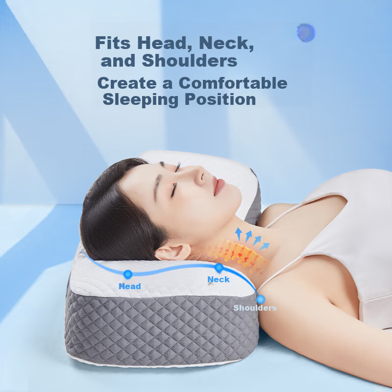 Aeromax Memory Foam Cervical Pillow for Neck Support