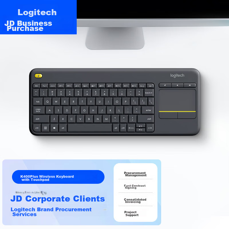 Logitech K400Plus Wireless Touch Keyboard