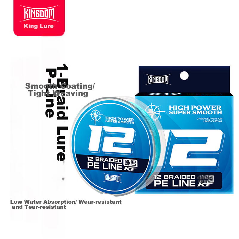 Kingdom Lure 12-Strand PE Fishing Line