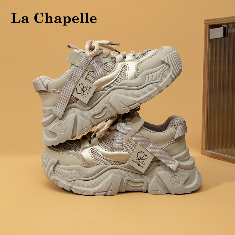 La Chapelle Women's Thick-Soled Dad Shoes