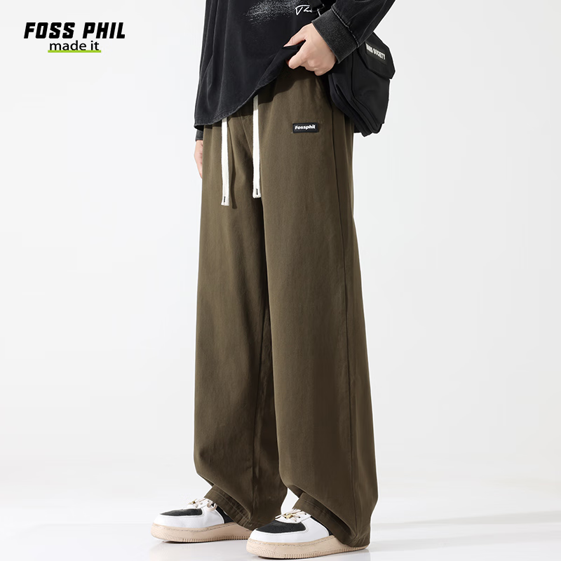 Phil Foss Casual Pants - Oversized Loose Fit