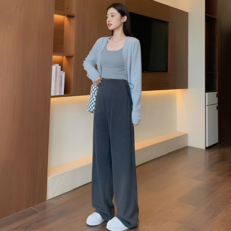 9i9 Maternity Pants - Thickened Loose Fit for Autumn/Winter