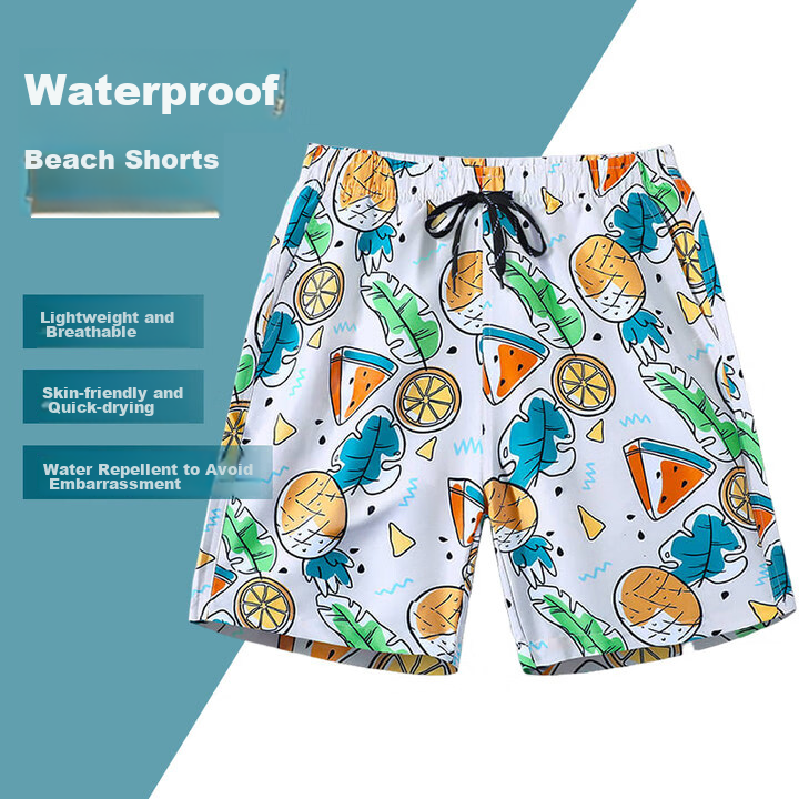 F.DYRAA Men's Quick-Dry Beach Shorts