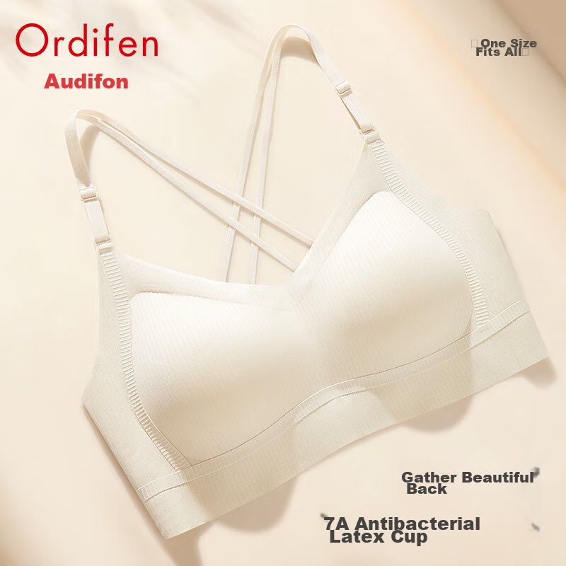 Ordifen Women's 3D Latex Backless Bra