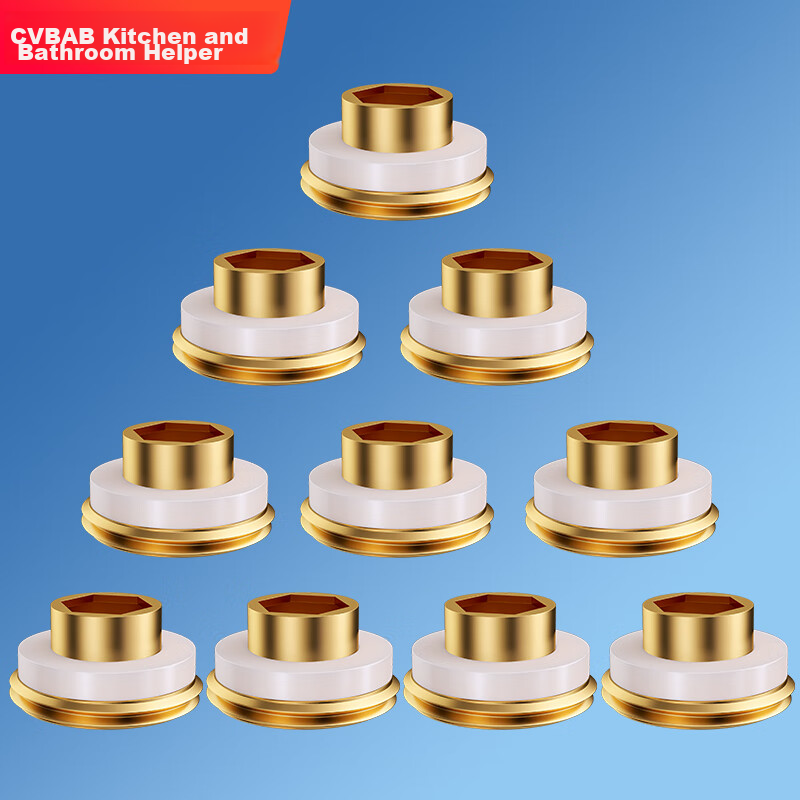 CVBAB Brass Seal Gasket - Leak-Proof Connector