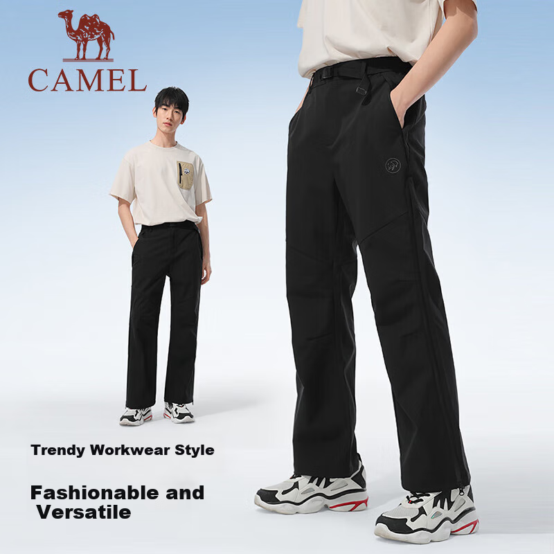 CAMEL Panda Mountain Windproof Casual Pants