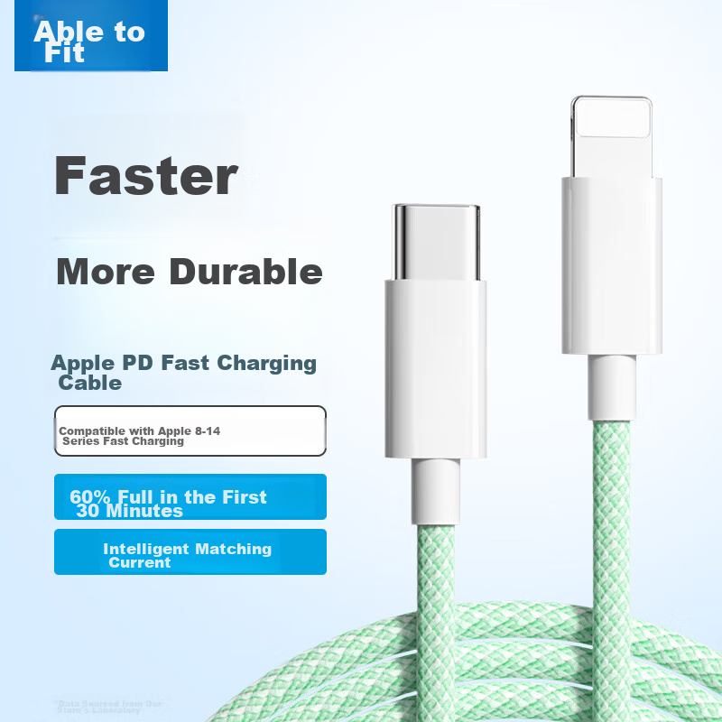 Nengshi Apple PD30W Fast Charging Cable for iPhone 14/13/12/8