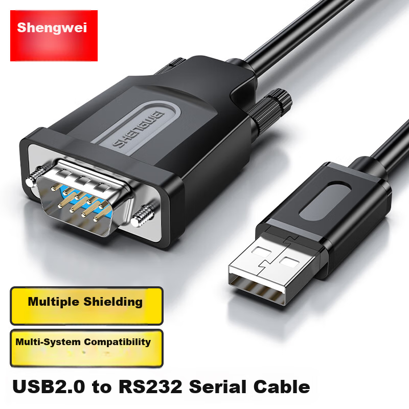 Shengwei USB to RS232 Serial Cable - Industrial Grade