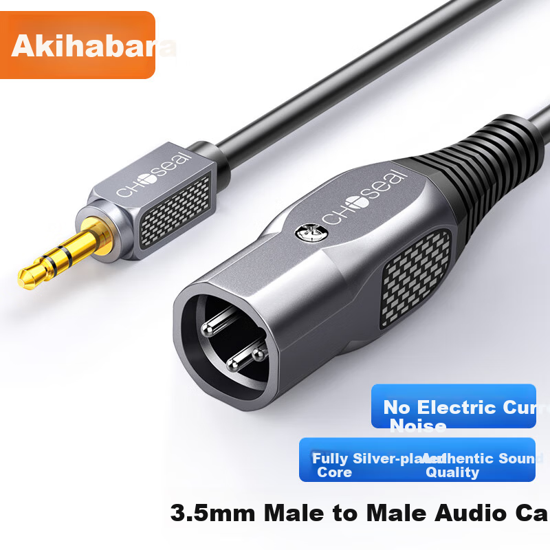 CHOOSEAL 3.5mm to XLR Male Audio Cable