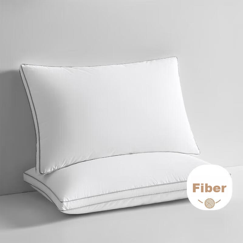 Dohia Pure Cotton Washable Fiber Pillow - Tall Medium