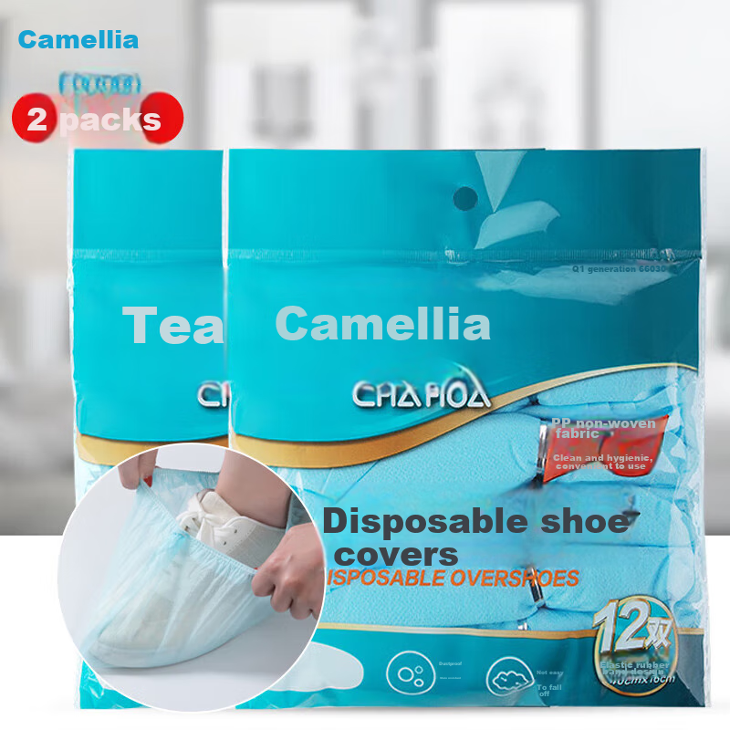 CHAHUA Disposable Thick Non-Woven Shoe Covers
