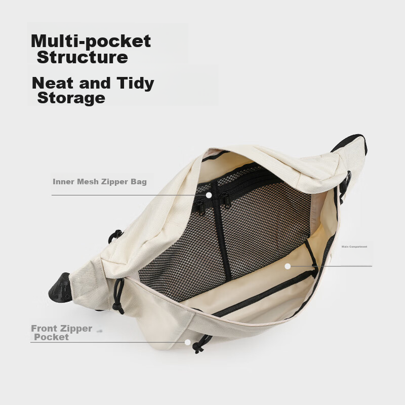 Dickies Men's Crossbody Chest Bag - Campus Sports Style