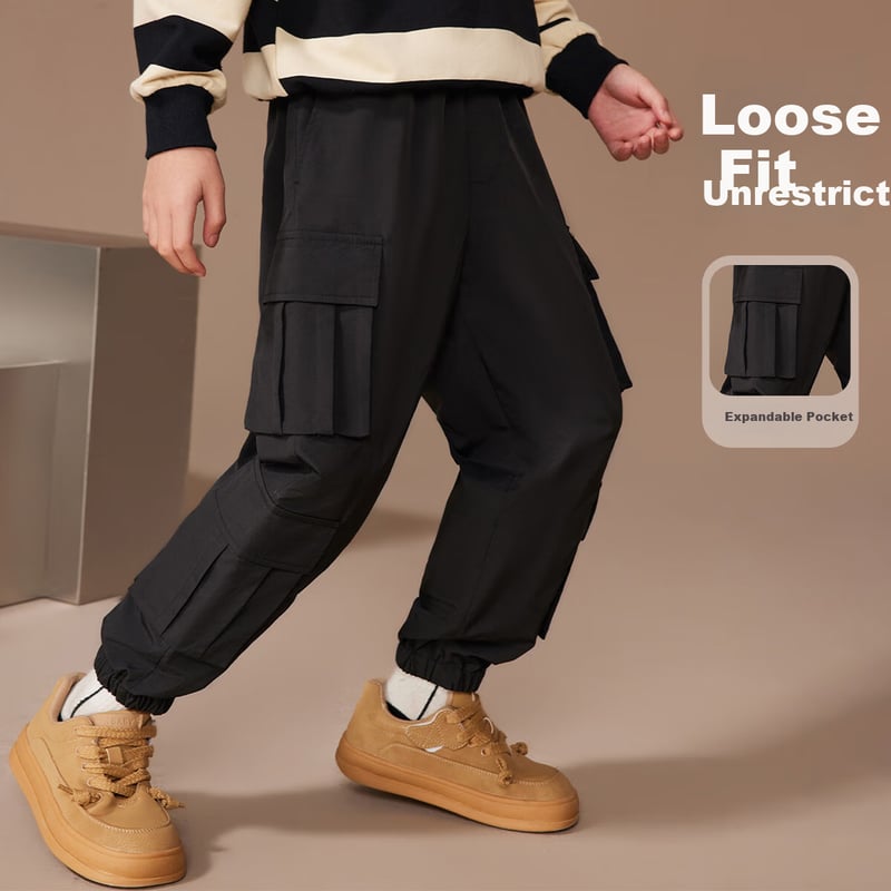 ASK JUNIOR Boys' Cargo Pants 2025 Autumn