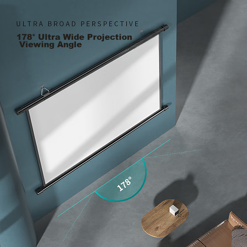 KUAIDUOXIAOWU 60-Inch Projection Screen