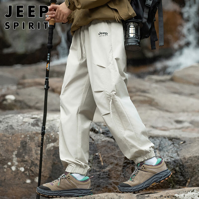 JEEP SPIRIT Men's Casual Spring Summer Jog Pants
