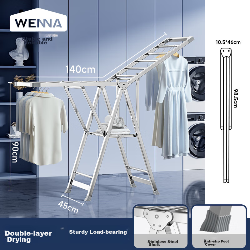 Wenna Foldable Floor Drying Rack