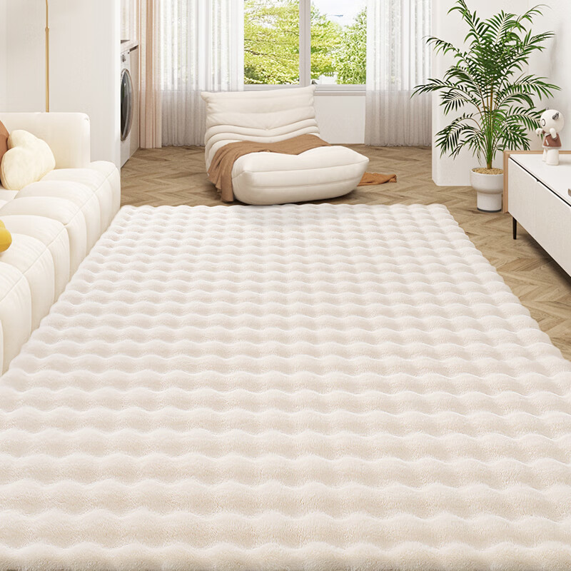DeXi Plush Bedroom Rug for Girls
