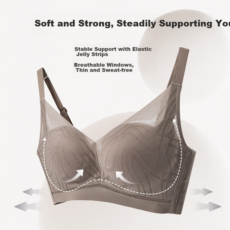 Sijie Silk Bra - Push-Up for Small Breasts