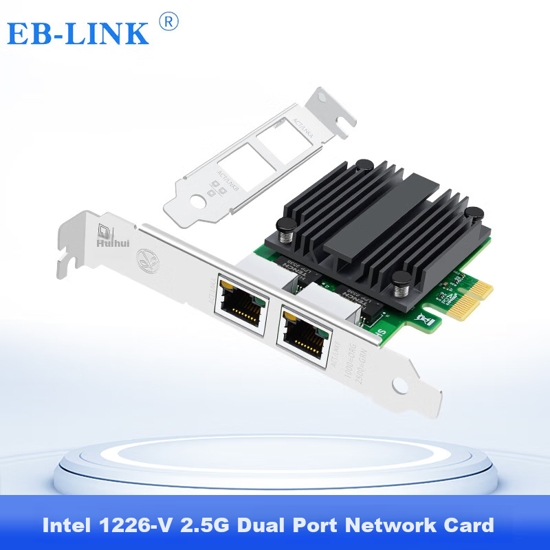 EB-LINK Intel I226 Dual 2.5G Server Network Card