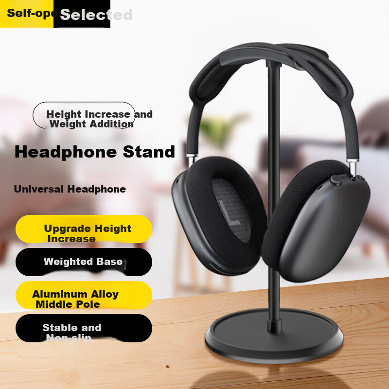 KOVOL Upgraded Headphone Stand with Hanging Rack
