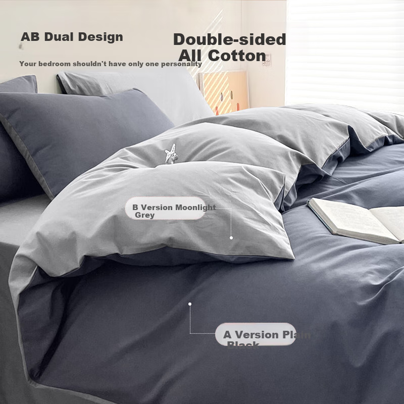 CROWN 3-Piece Cotton Bed Set