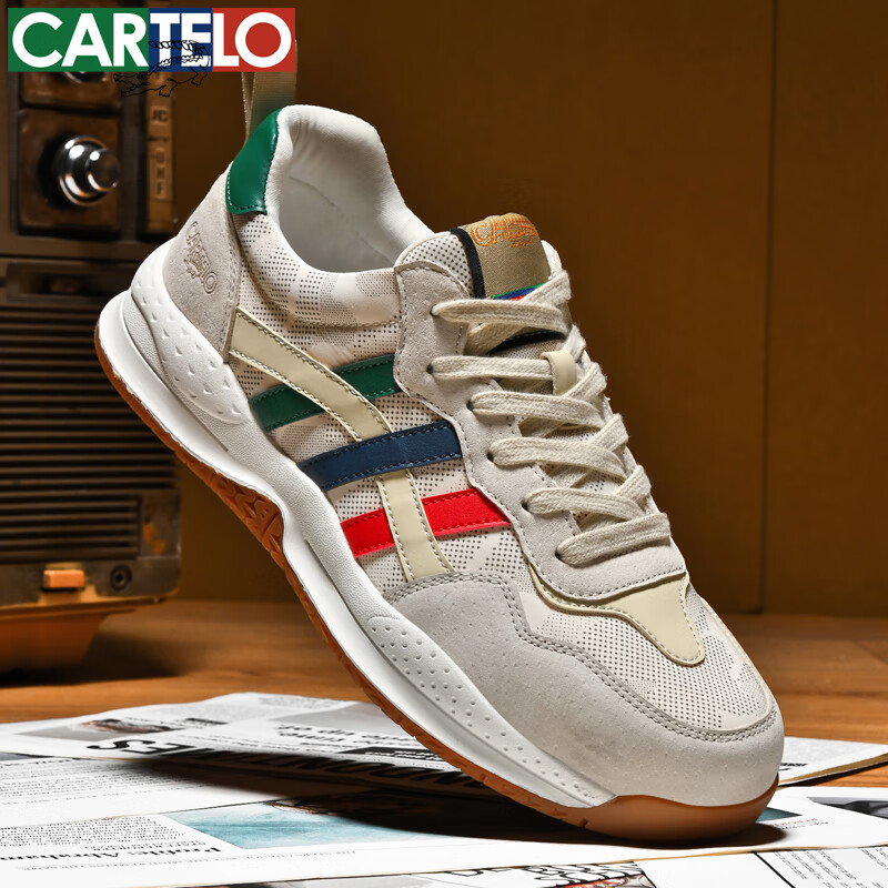 CARTELO Men's Breathable Casual Shoes