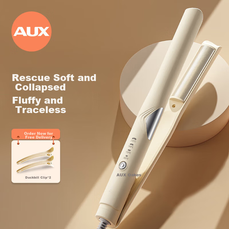 AUX Straight & Curved Hair Iron