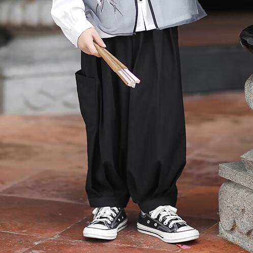 Qibo Kids Hanfu Spring Autumn Style