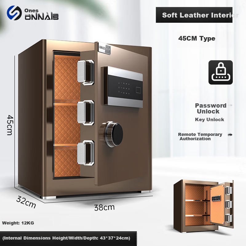 ONNAIS New Safe - Small Financial Security Box