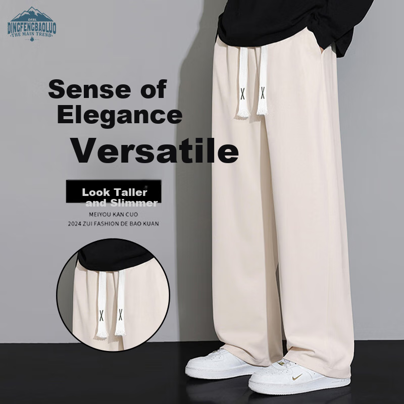 Dingfengbaoluo Japanese-Style Retro Pants