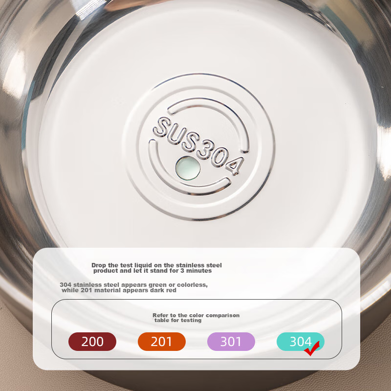 Guangyi 304 Stainless Steel Ramen Bowl