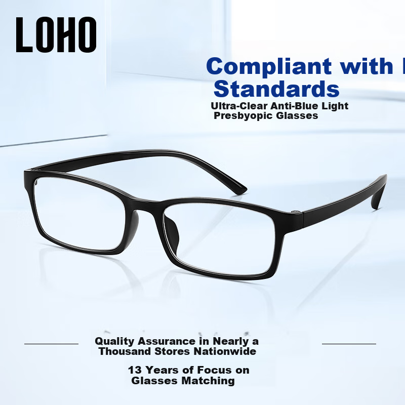 LOHO Blue Light Blocking Reading Glasses for Men