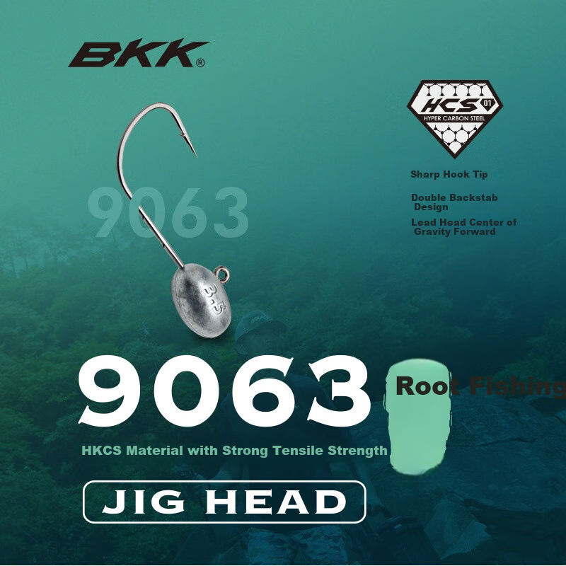 BKK Micro Double Barbed Hook - Small Lead Head Hook for Mandarins