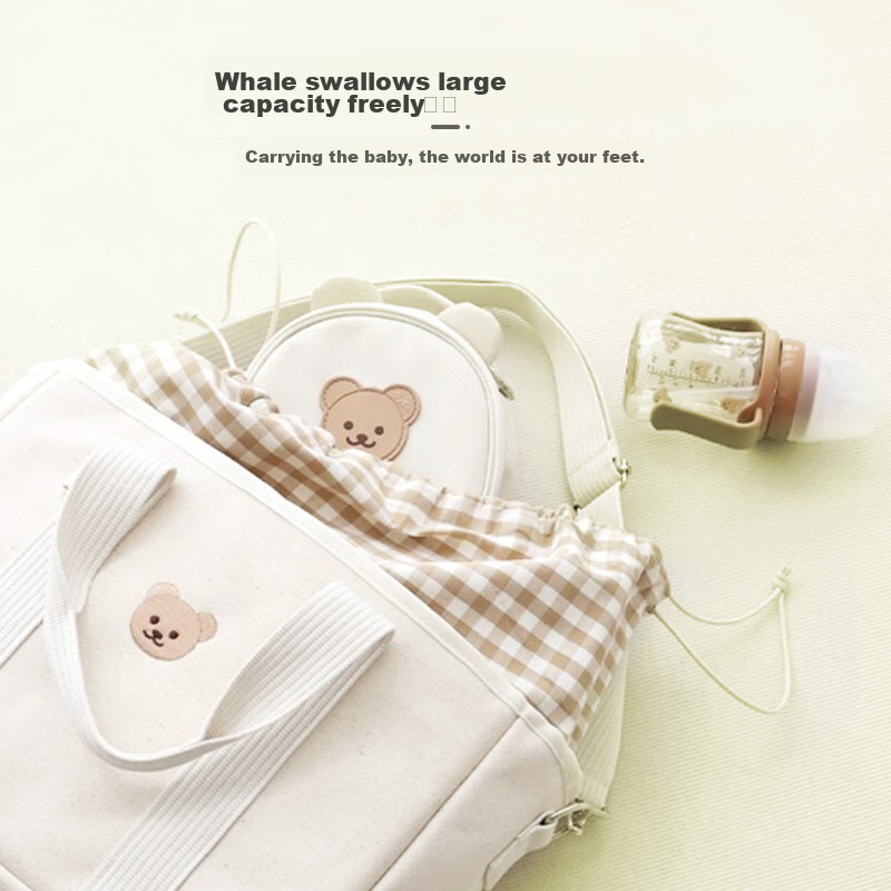 9I9 Mommy Bag - Canvas Crossbody Maternity Bag
