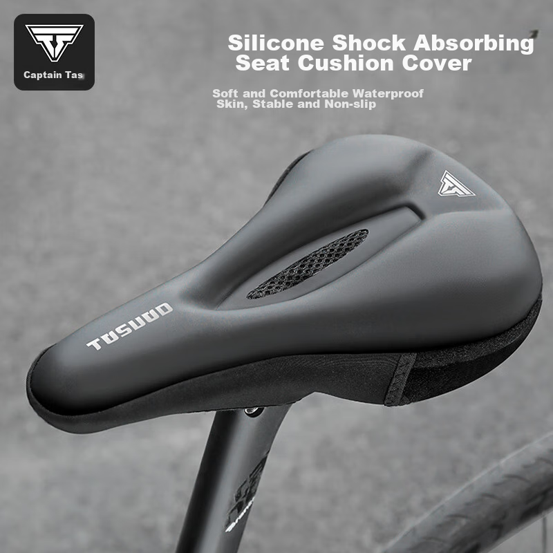 Tasiduizhang Ultra-Soft Thickened Bike Seat Cover