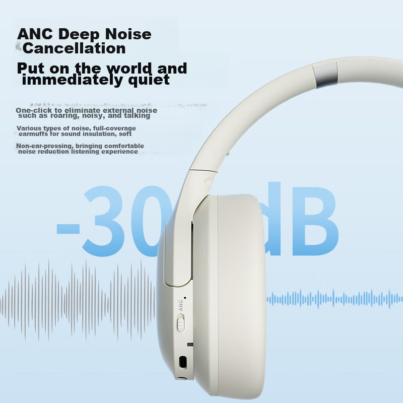 Aiwa AW21 Bluetooth Headphones with Active Noise Cancellation
