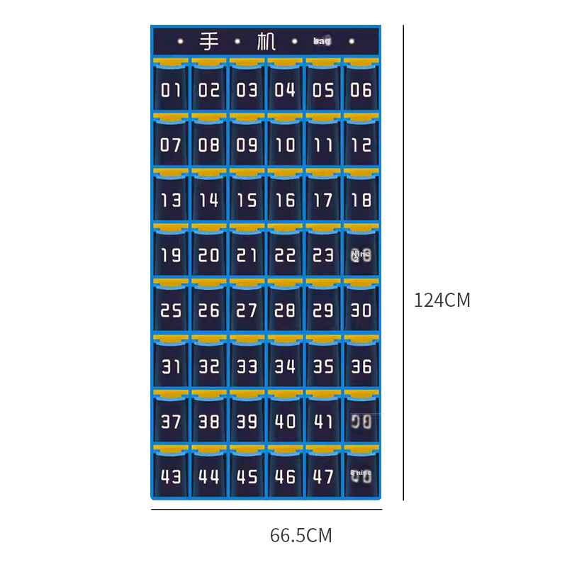 TaTanice | 48-Compartment Phone Storage Hanging Bag